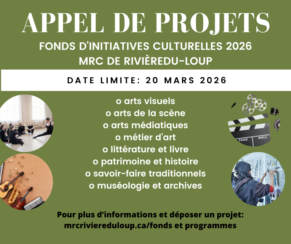 Fonds d’initiatives culturelles 2026